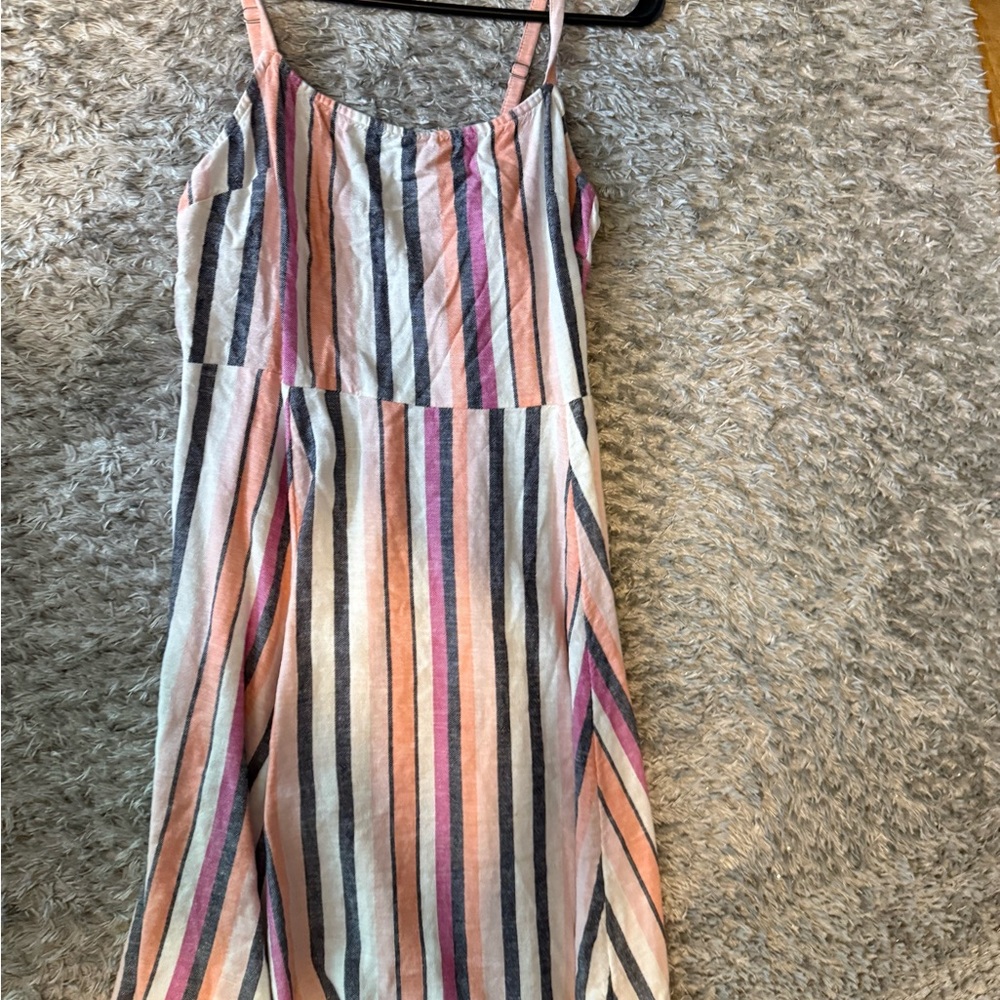 GAP Multicolor Striped Dress medium